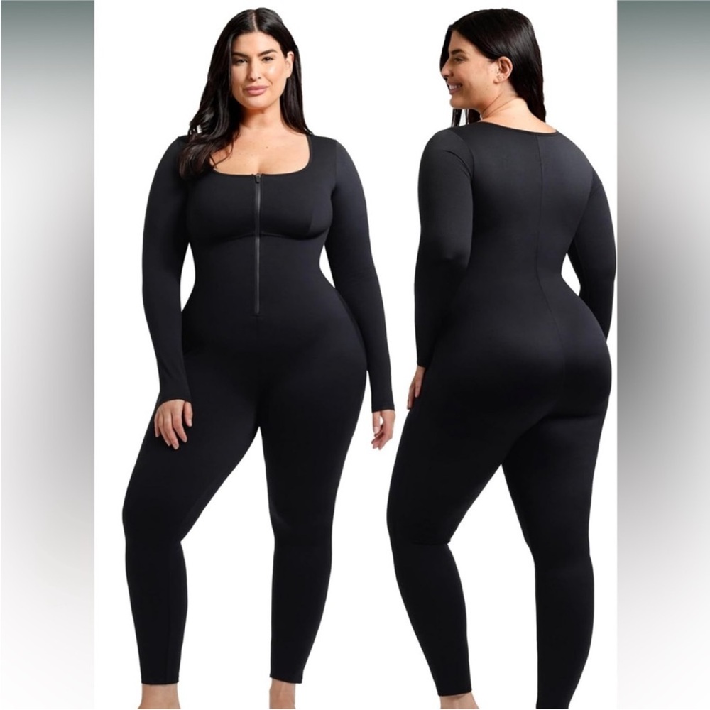 Shapellx Long Sleeve Shaping Jumpsuit